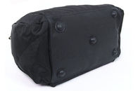 Matériel à la mode adapté aux besoins du client du polyester 600D de bagage noir portatif de sacs marins