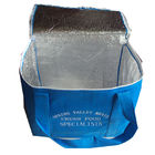 Sacs plus frais isolés par gamelle bleu-foncé pour les hommes, 2mm EPE en aluminium à l'intérieur