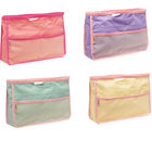 les sacs cosmétiques d'espace libre du polyester 420D pour le polyester 420D multifonctionnel de voyage ont enduit