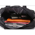 Ordinateur portable rouge/gris d'ordinateur portable de polyester de sacs d'emballage durables pour des femmes, d'affaires met en sac