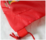 Cordon résistant rouge de polyester du gymnase TPBP018 de sac à dos extérieur de sports