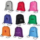 Polyester personnalisé de sac à dos de sports en plein air augmentant, sacs à dos de lycée