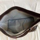 Le cuir laqué par cuir de miroir de PVC a dédoublé le sac de gymnase de sac à provisions de sac de voyage de sac d'épaule