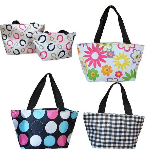 ODM d'OEM durable de sac de déjeuner de polyester de mode de sacs d'emballage de dames d'ECO
