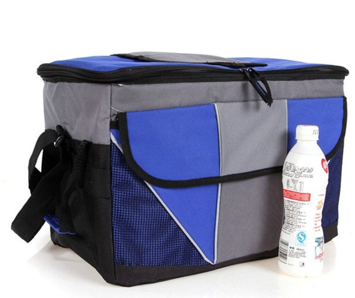 Le refroidisseur bleu jetable a isolé l'OEM/ODM de sacs de déjeuner de sac de pique-nique pour les hommes