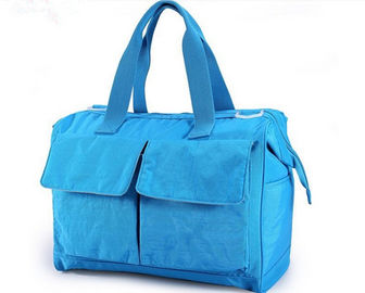 Le bleu réutilisent de jolis sacs de couche-culotte de bébé de concepteur, sac changeant de couche de bébé