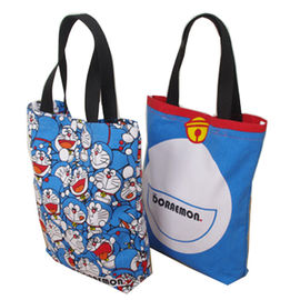 Sacs à main mignons écologiques de coton de sacs d'emballage de dames de Doraemon pour les femmes
